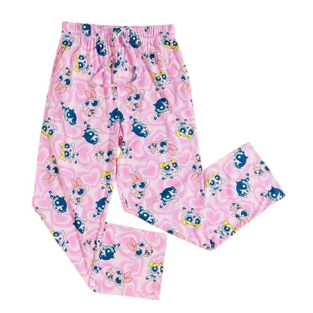 The Powerpuff Girls Unisex Adult All-Over Print Lounge Pants / Pink